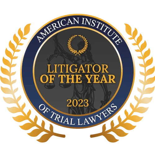 The Law Office of David M Kennedy, Awarded Litigator of the Year
